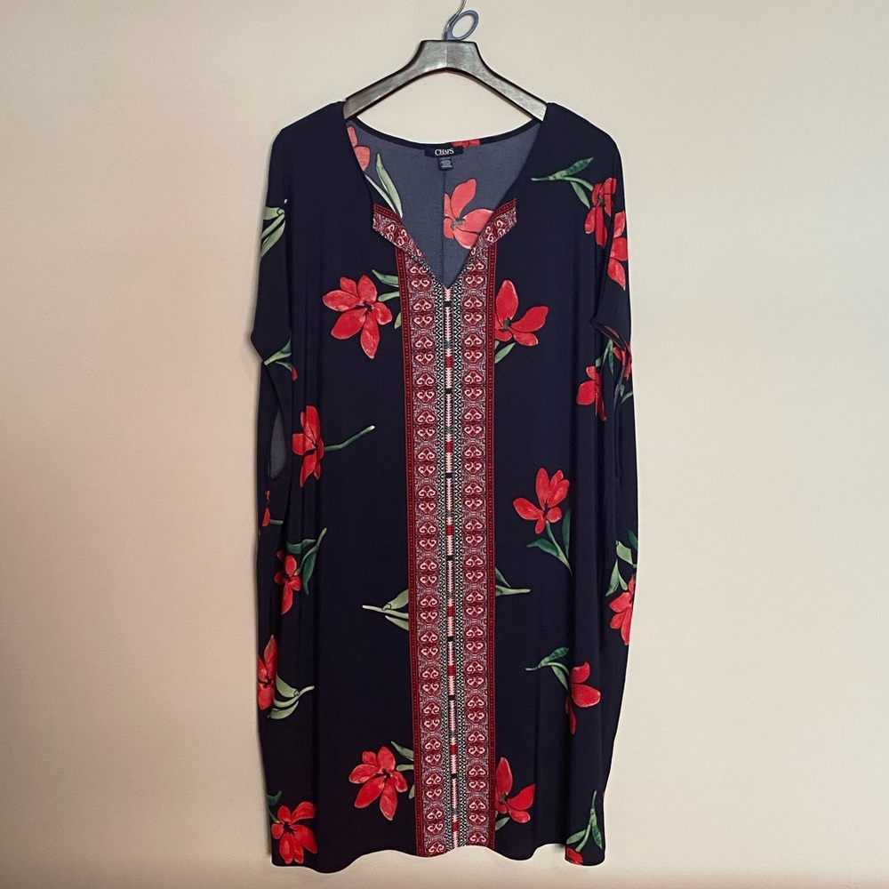 Chaps Plus Size Summer Dress